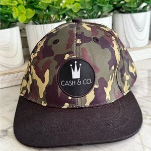CASH AND CO Kids Camouflage Trucker Hat Baseball Cap